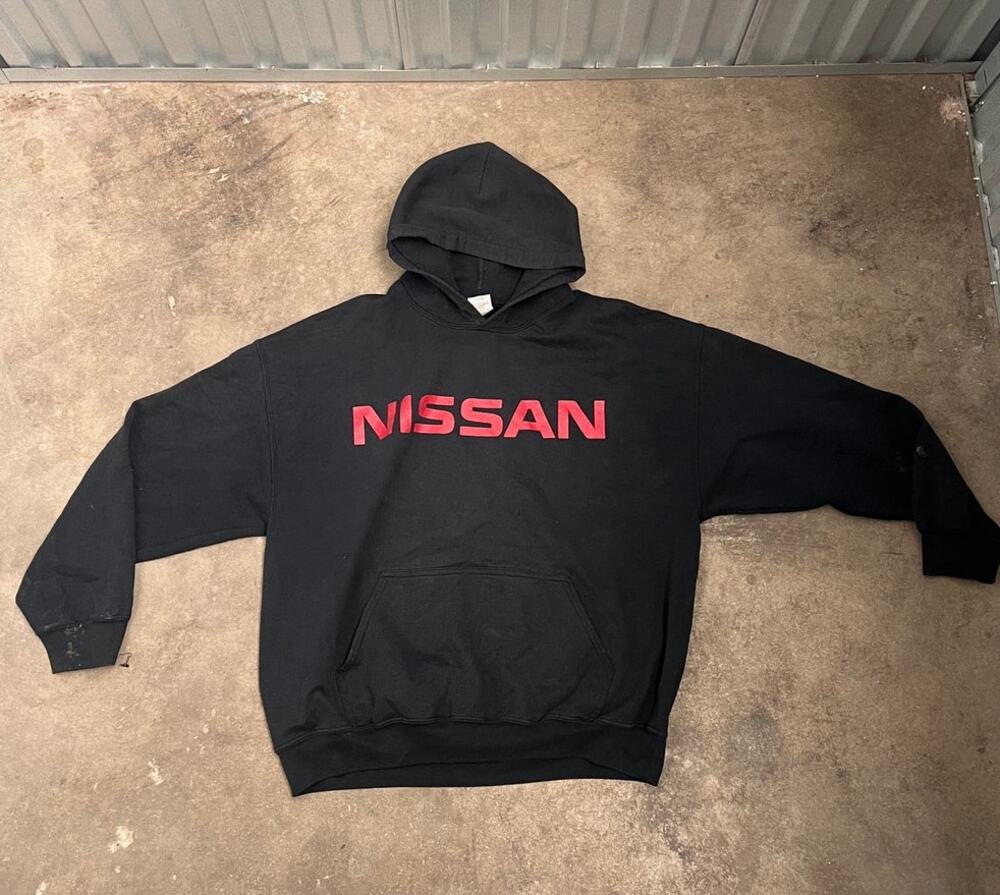 Nissan Black Logo Hoodie XL